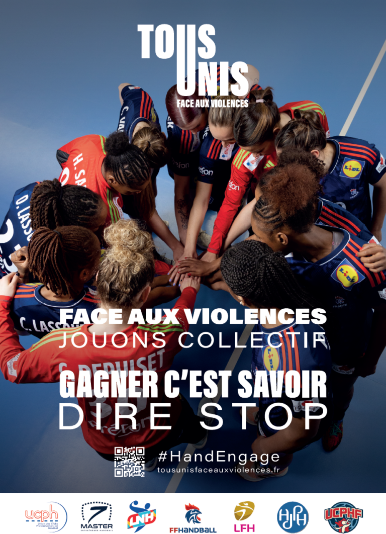 Affiche sur la tolérance et contre les violences dans le sport