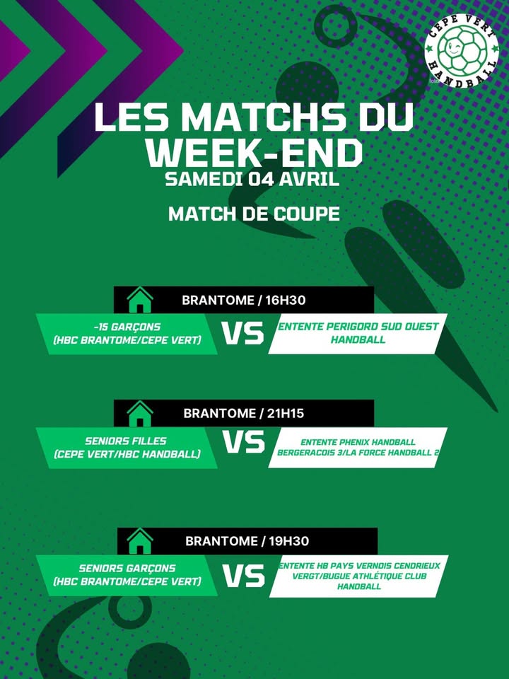 Cepe Vert Handball